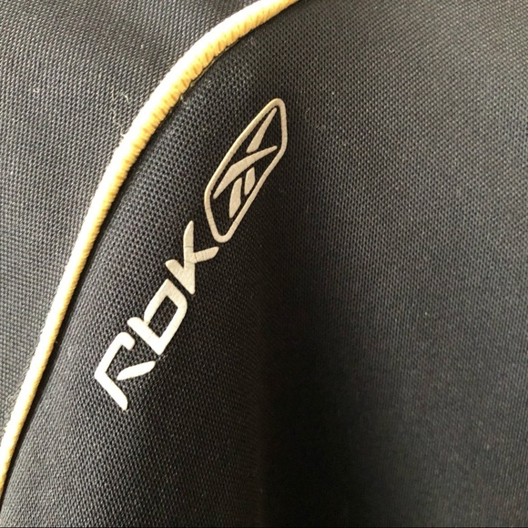 Reebok Crosby vintage 1980s black pullover SZ L - Picture 5 of 8